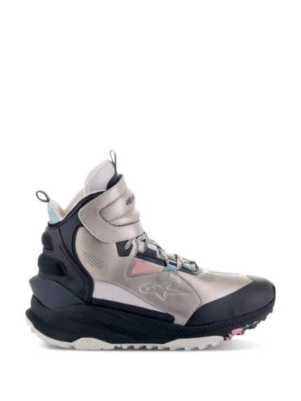 Ecru Coral Black Aqua