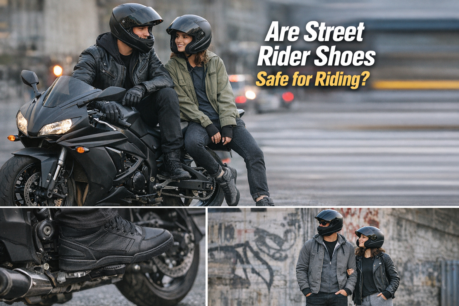 Are Street Rider Shoes Safe for Riding?