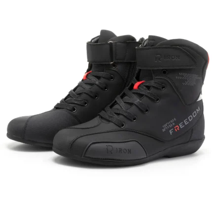 RIDEIRON Street Racing Motorcycle Riding Boots