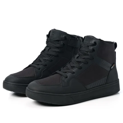 RIDEIRON Classic Black Breathable Anti-Slip Protective Riding Shoes